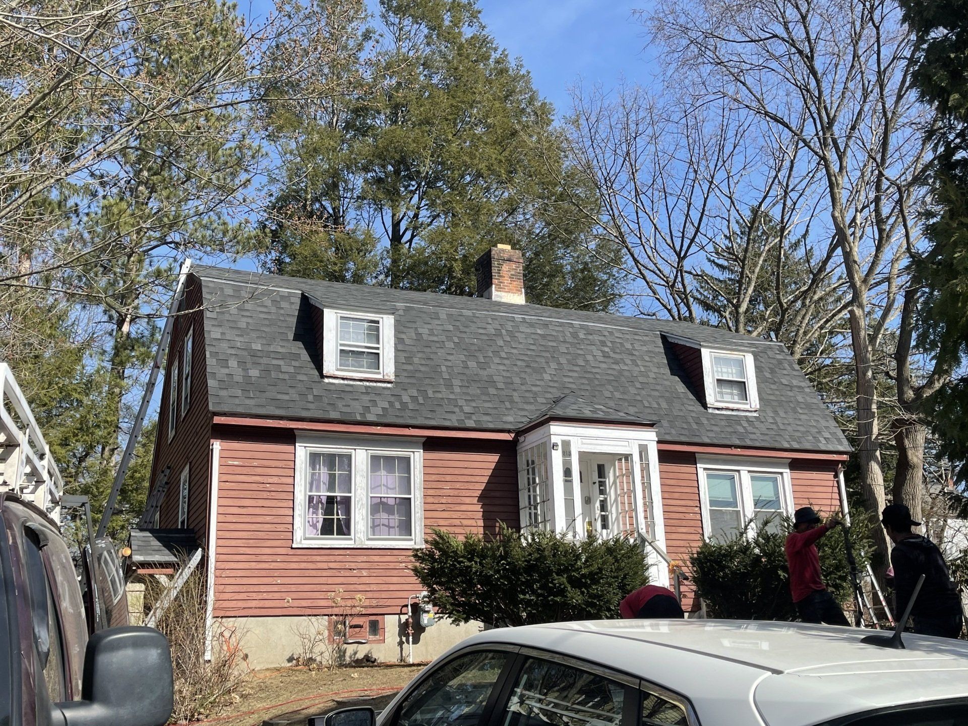 Before Sidings Front House — Chicopee, MA — Nova Home Improvements