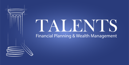 A logo for talents financial planning and wealth management