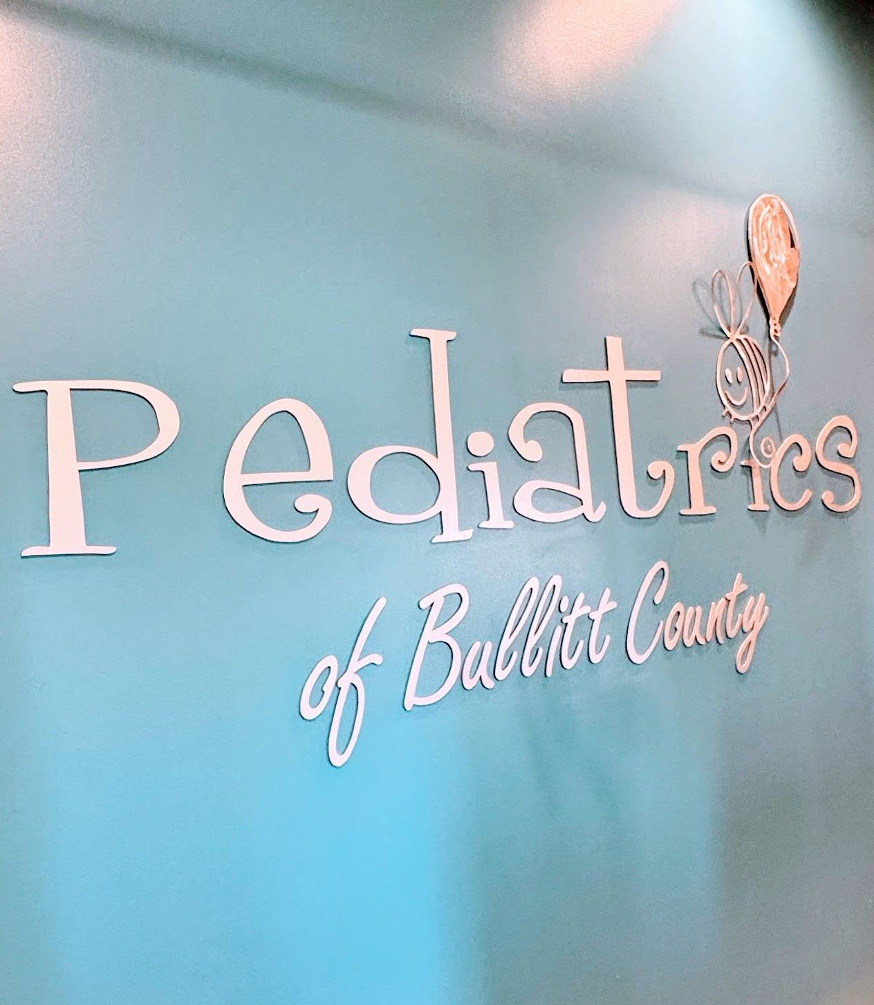 Pediatrics of Bullitt County sign.