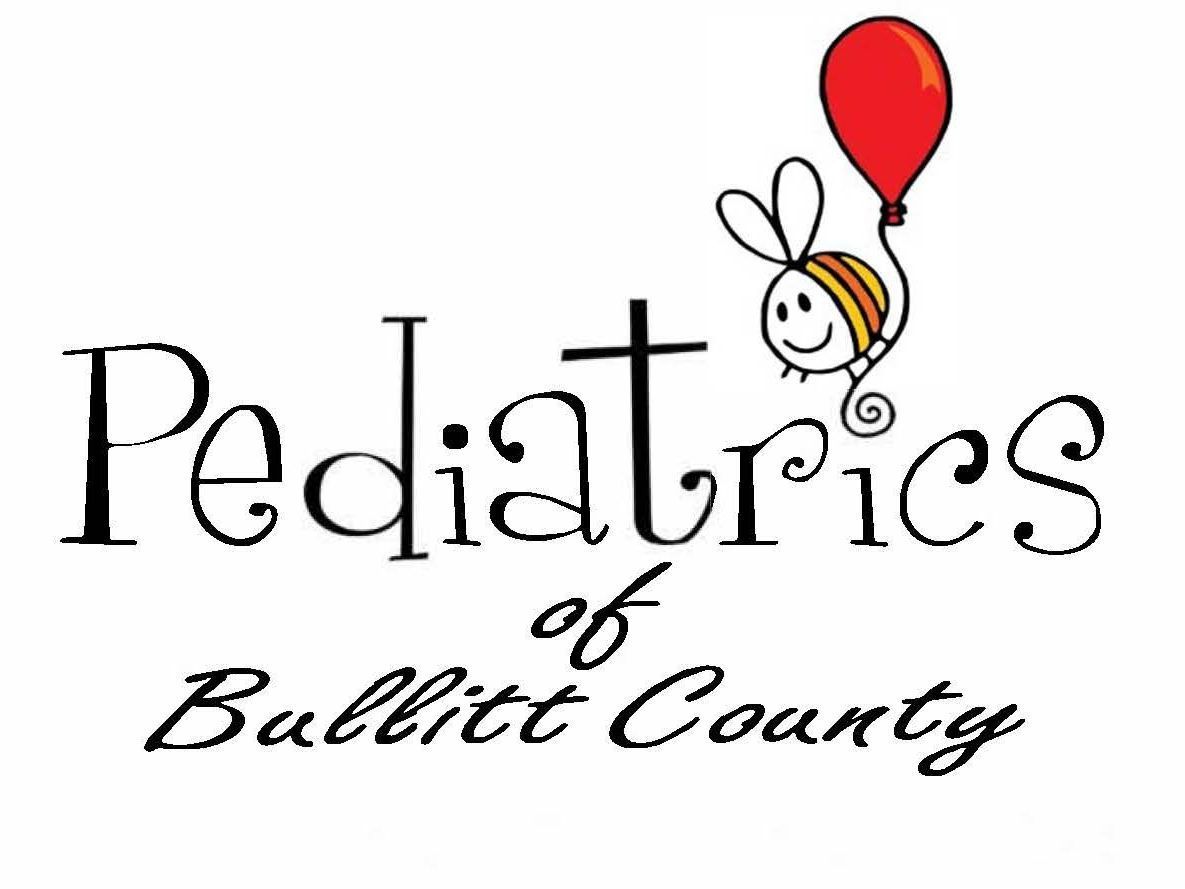 A logo for Pediatrics of Bullitt County.