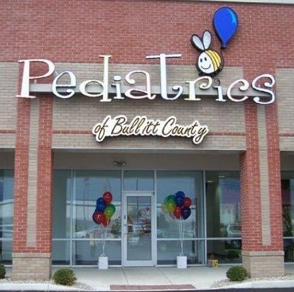Outdoor building of Pediatrics of Bullitt County.