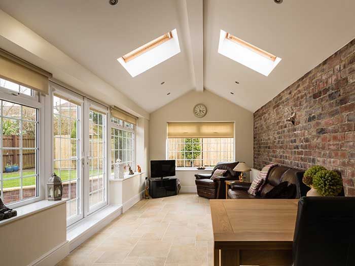 room addition interior