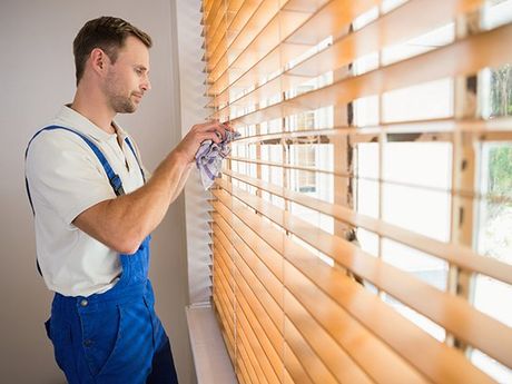Cleaning The Window Blind — San Diego, CA — Blind Speed-Sparkle Blinds Cleaning The Window Blind — San Diego, CA — Blind Speed-Sparkle Blinds