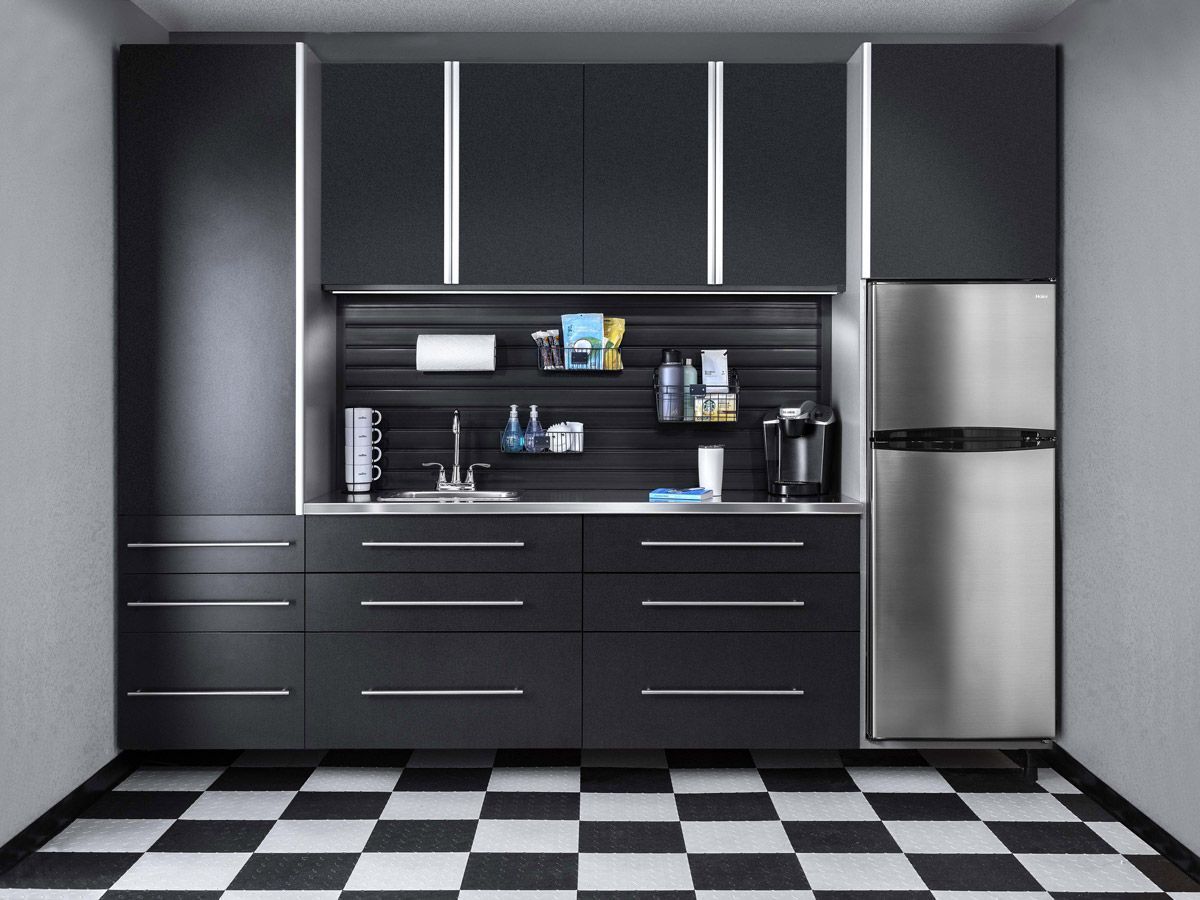 Custom Garage Cabinet System Installation