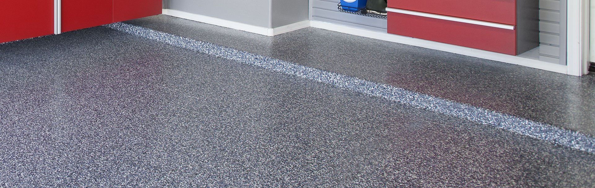 Custom epoxy garage flooring
