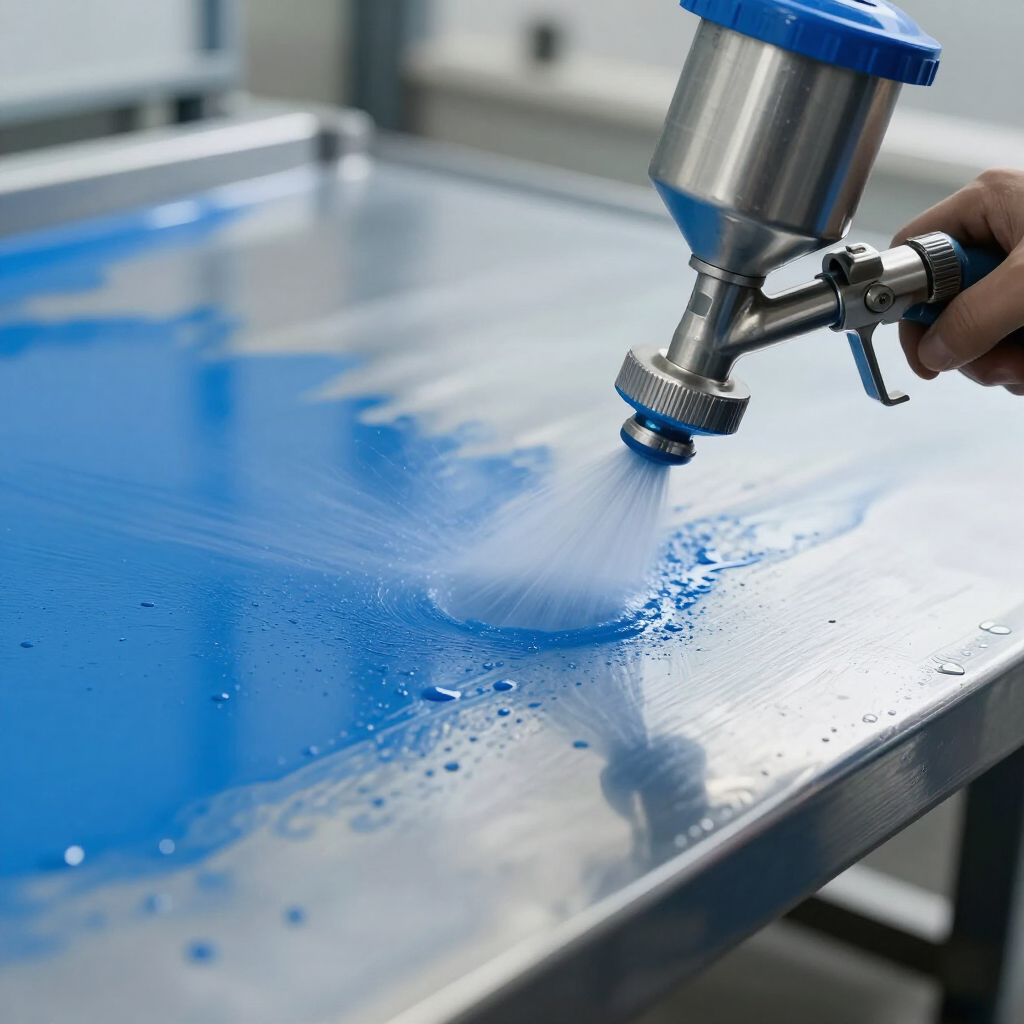 Características de pinturas industriales: aplicación sobre metal