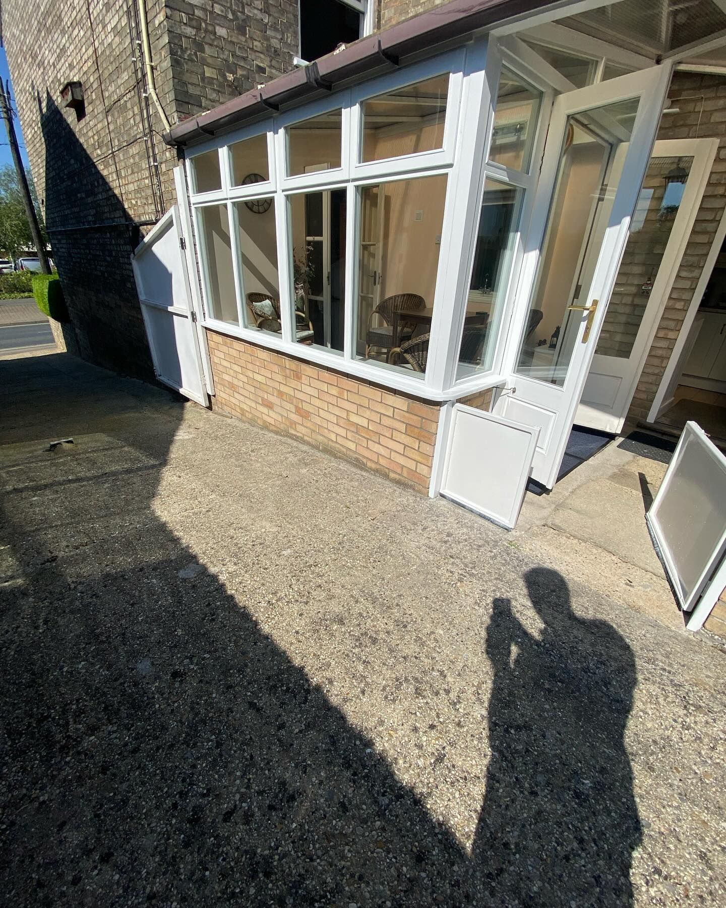 Conservatory refurbishing and painting | effective home improvements by DMB Painting and Decorating near Sudbury Suffolk.
