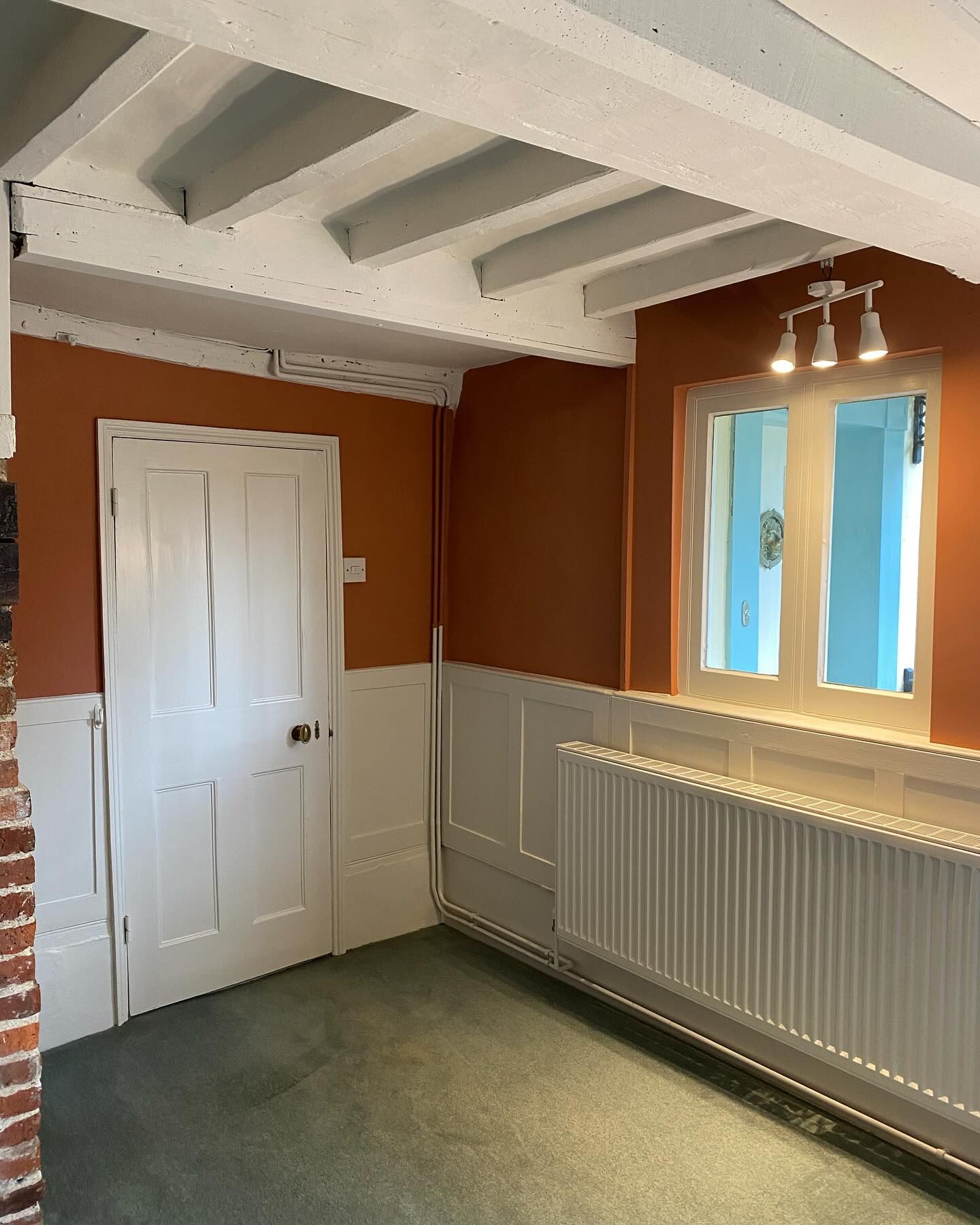 Interior home improvements on a period timber framed building by DMB Painting and Decorating near Sudbury Suffolk.