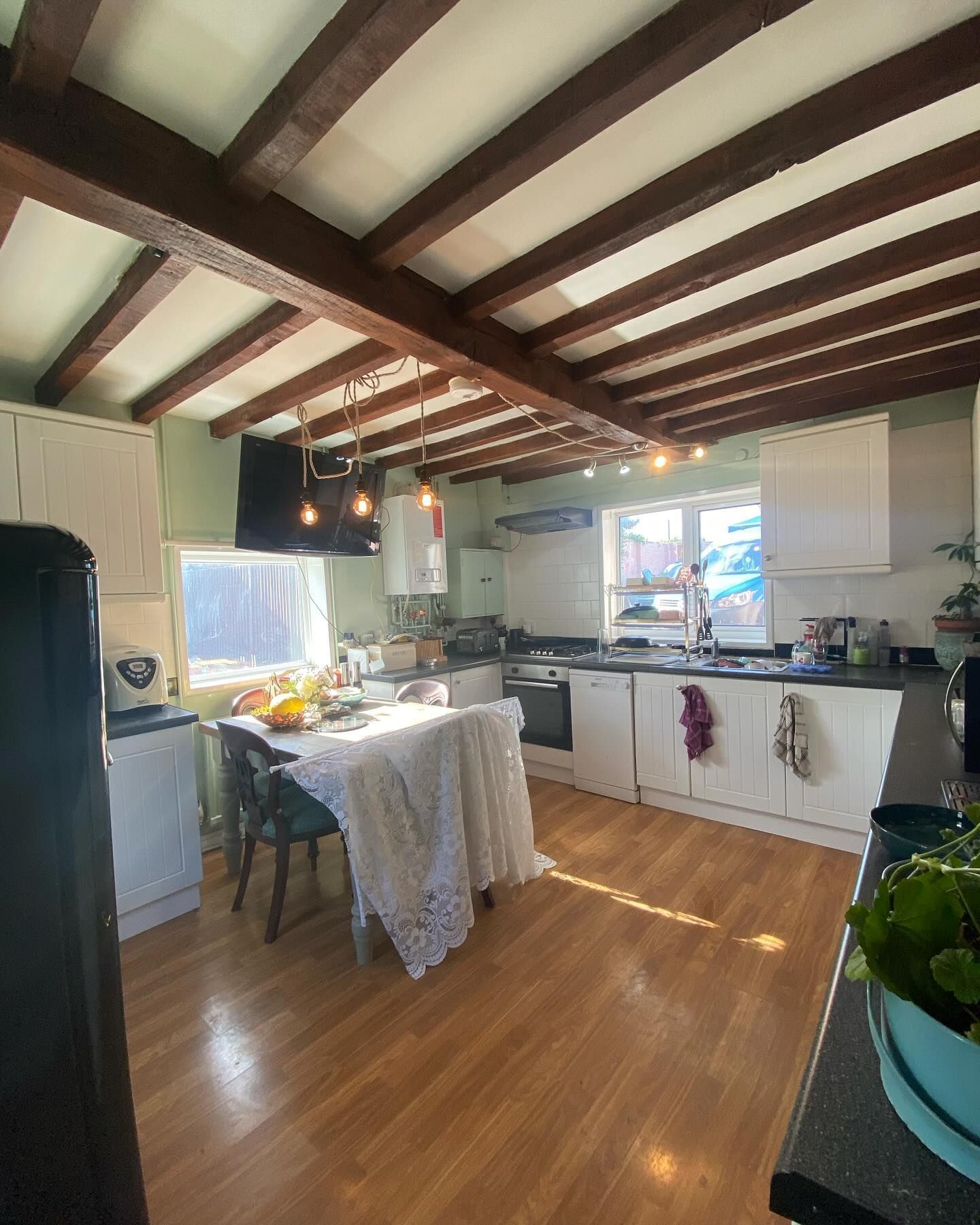 Interior home improvements on a period timber framed building by DMB Painting and Decorating near Sudbury Suffolk.
