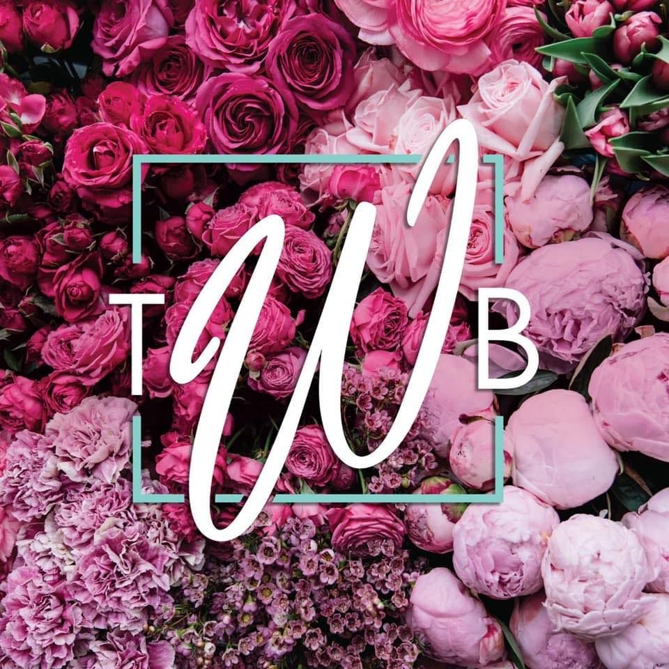 We're ready to begin your Indian wedding decor services when you are! The Wedding Boutique logo showing the letters