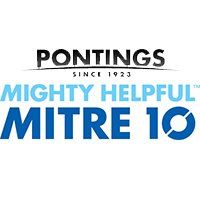 Pontings Mitre 10 logo
