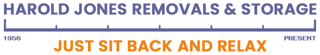 HAROLD JONES TEXT LOGO WITH HISTORY TIMELINE