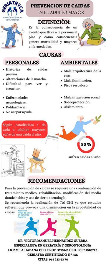 DR. VICTOR MANUEL HERNÁNDEZ GUERRA - Prevención de caidas