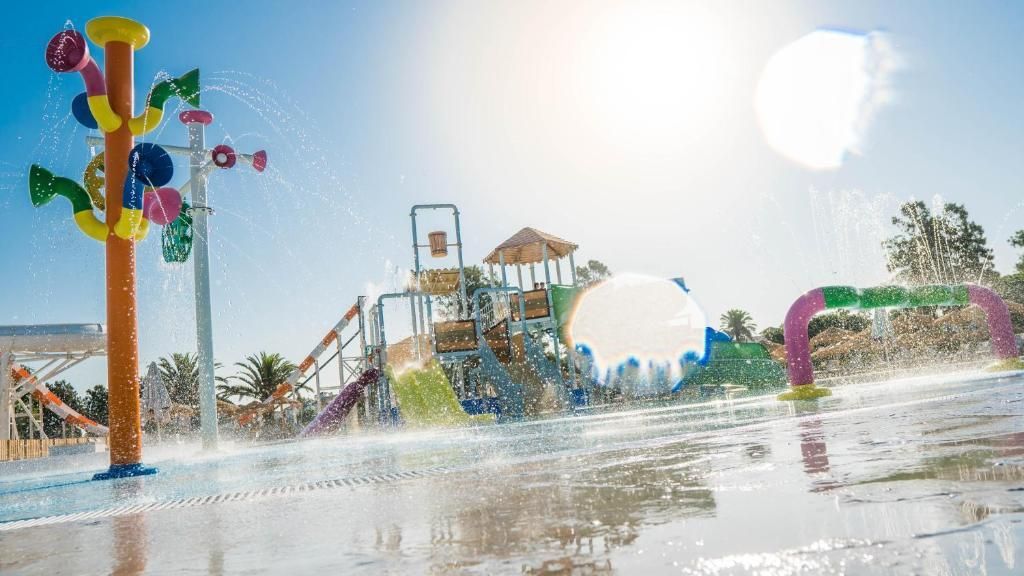 hotel met waterspeeltuin, kindersplash, waterpark, aquapark