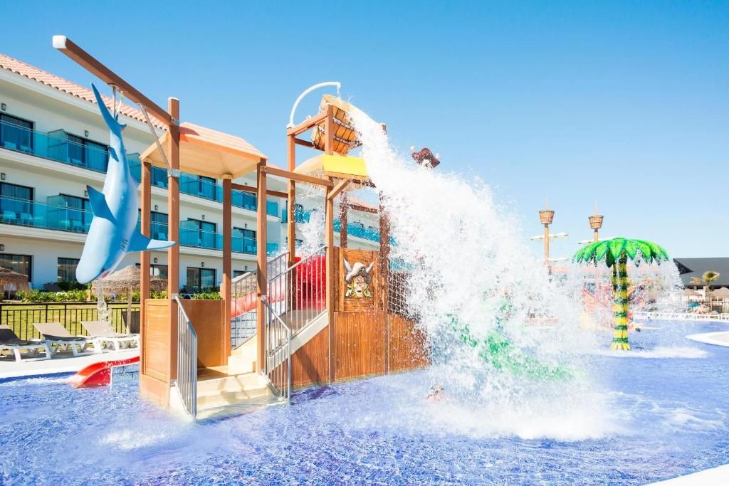 hotel met waterspeeltuin, kindersplash, waterpark, aquapark