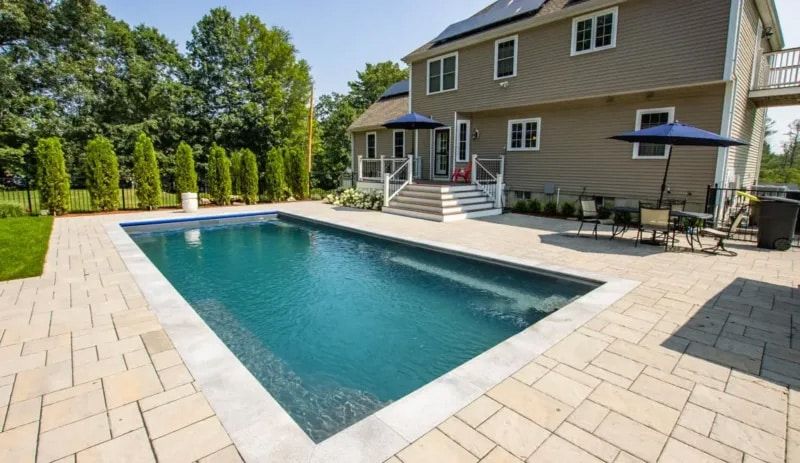 16 Fiberglass Inground Swimming Pool – Leisure Pools
