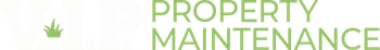 Green &ldquo;Property Maintenance&rdquo; logo on a white background