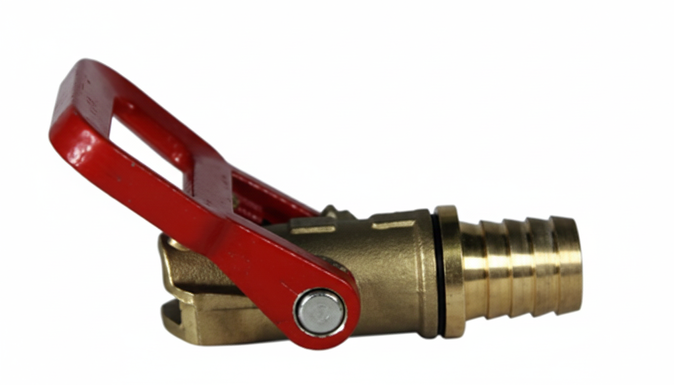 Lance avec Robinet Hug JET DN 25 pour distribution efficace de l’eau en sécurité incendie
