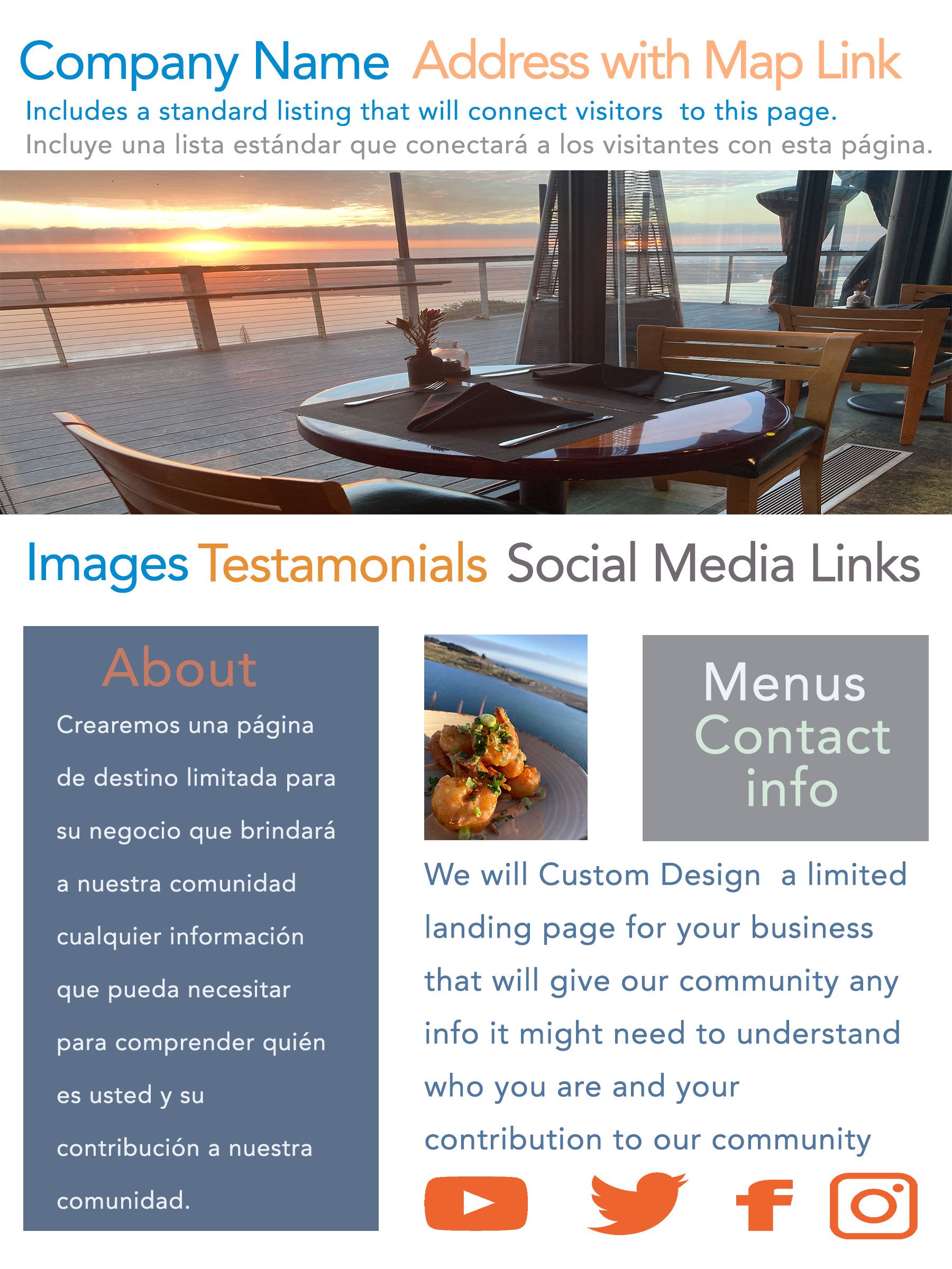web page sample