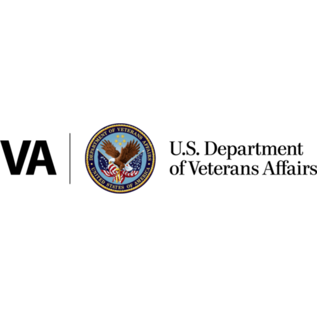 VA and U.S. Department of Veterans Affairs logos on a white background