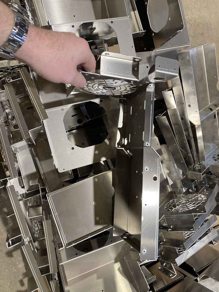 Productie van aluminium behuizingen