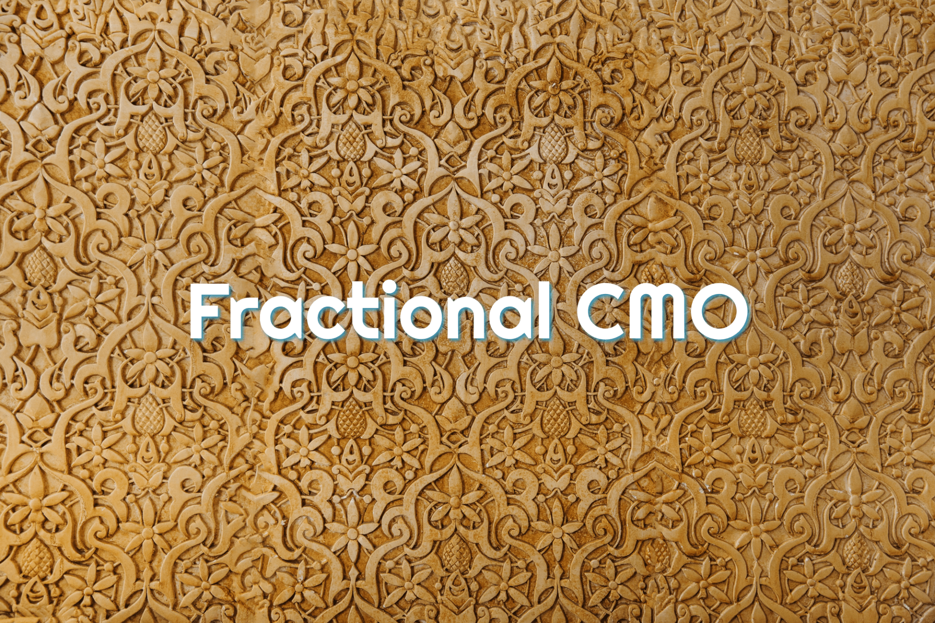 Fractional CMO