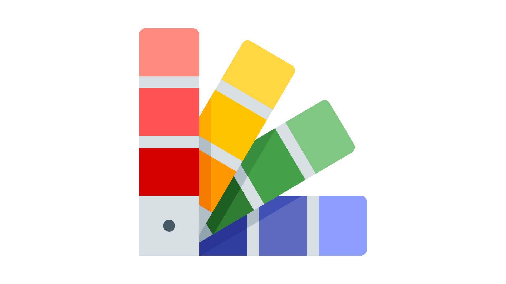 color palette illustration - smart home lighting