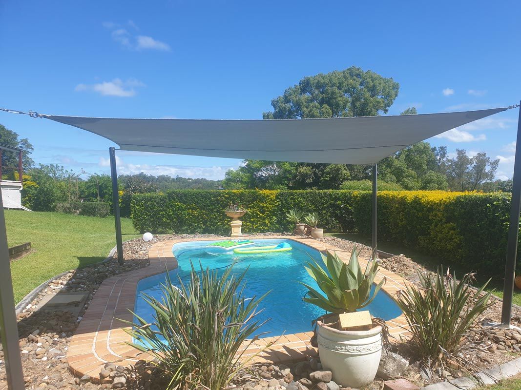 Residential Pool Shades — Smart Shades Lismore NSW
