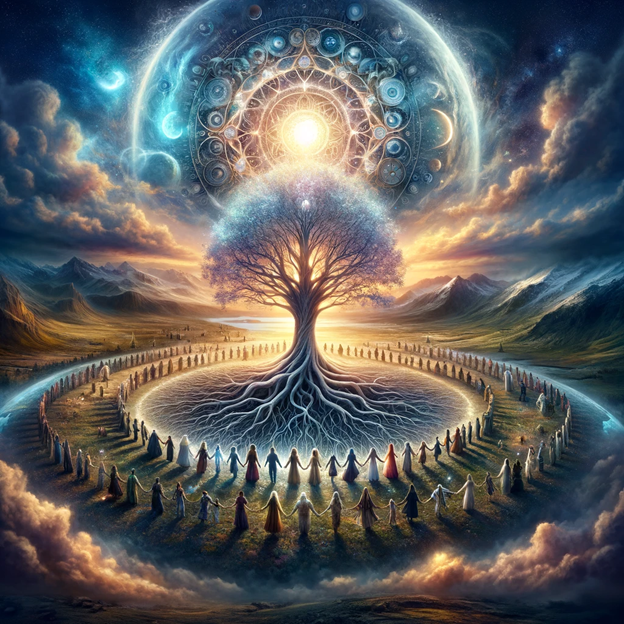 oneness, divine connection