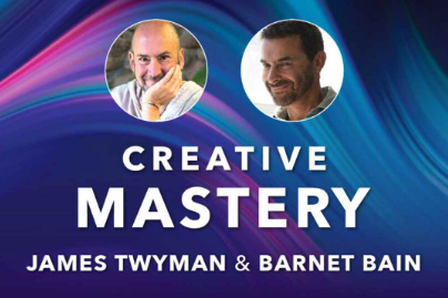A poster for the creative mastery by james twyman and barnet bain