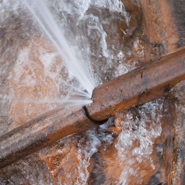 A close up of a pipe that is leaking water. Northglenn, Colorado accountable home services
