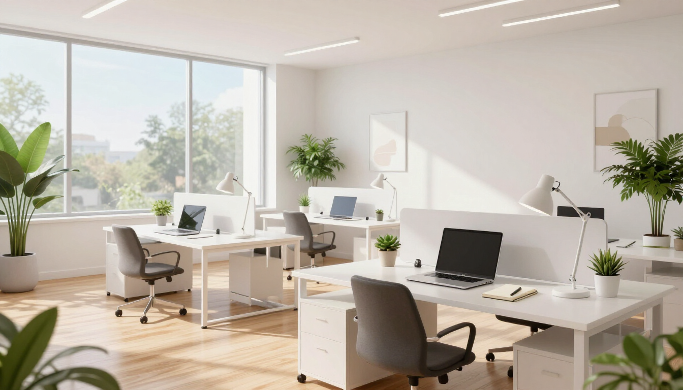 Bureau propre et productif