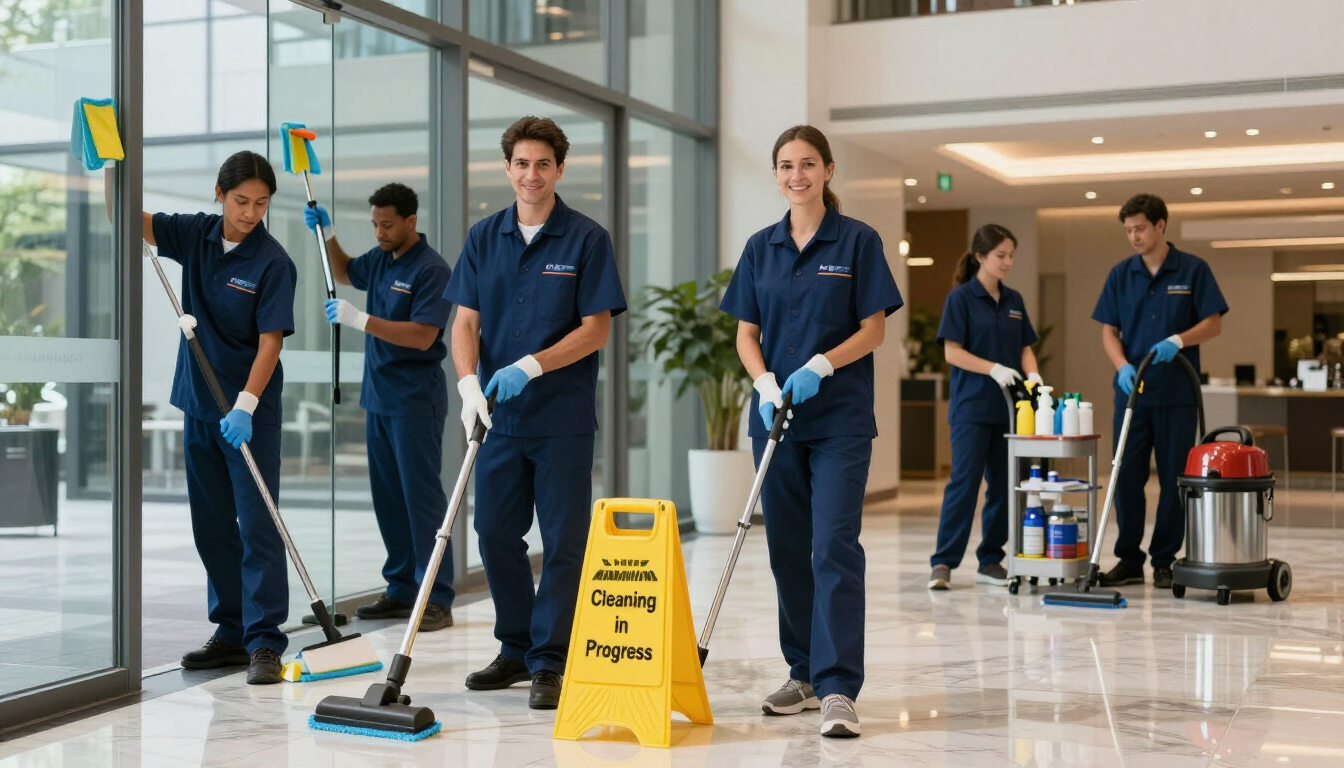 Équipe de nettoyage COX & CLEAN