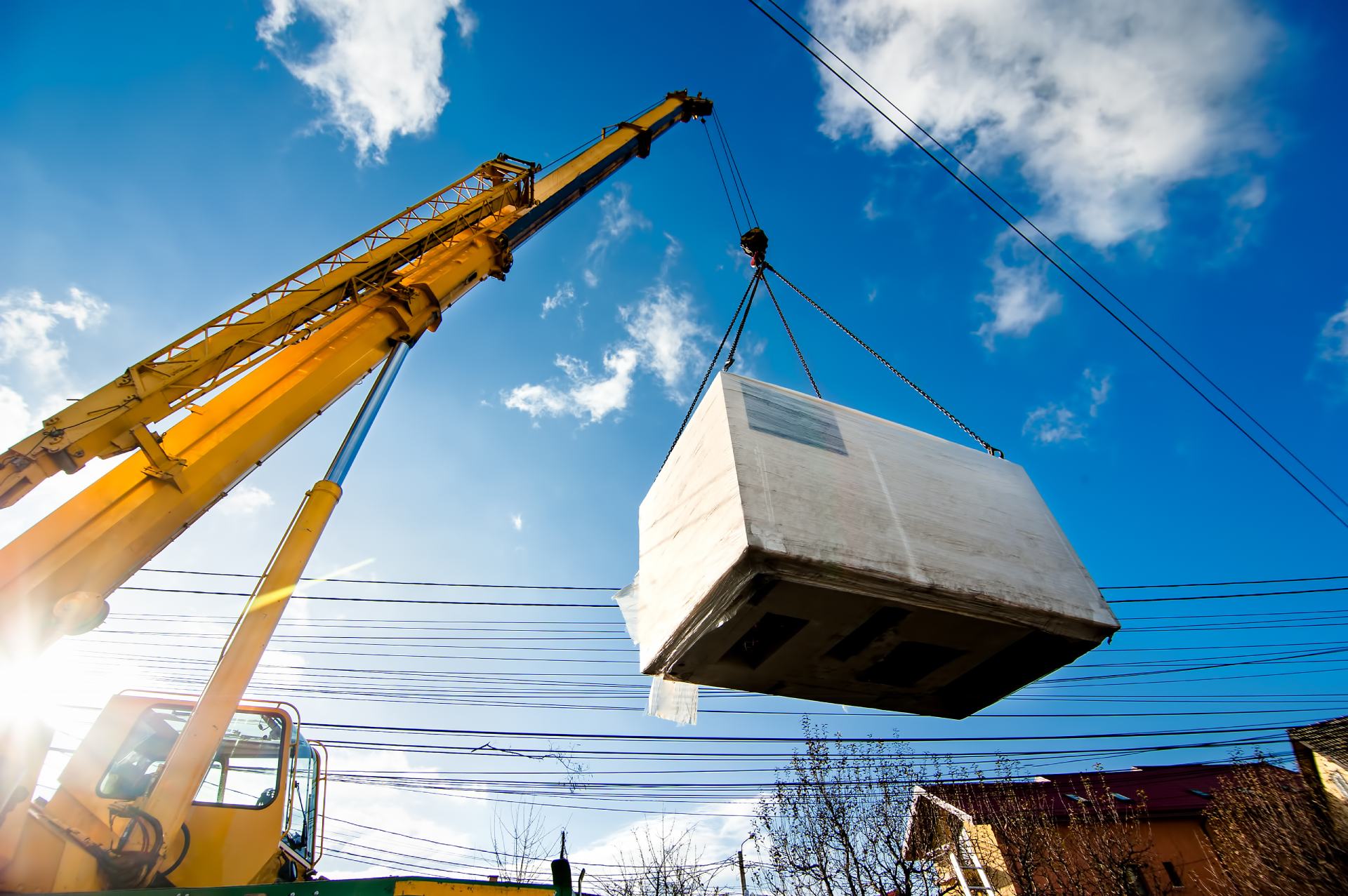 Gru a Torre Con Pulsante