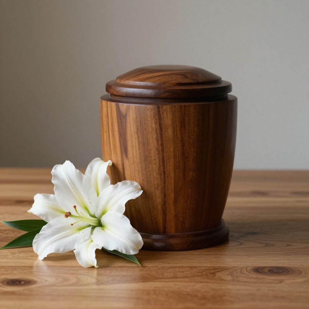 Serene Memorial Scene