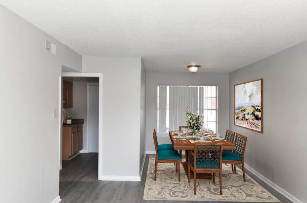 hillcrest apartments living room 1