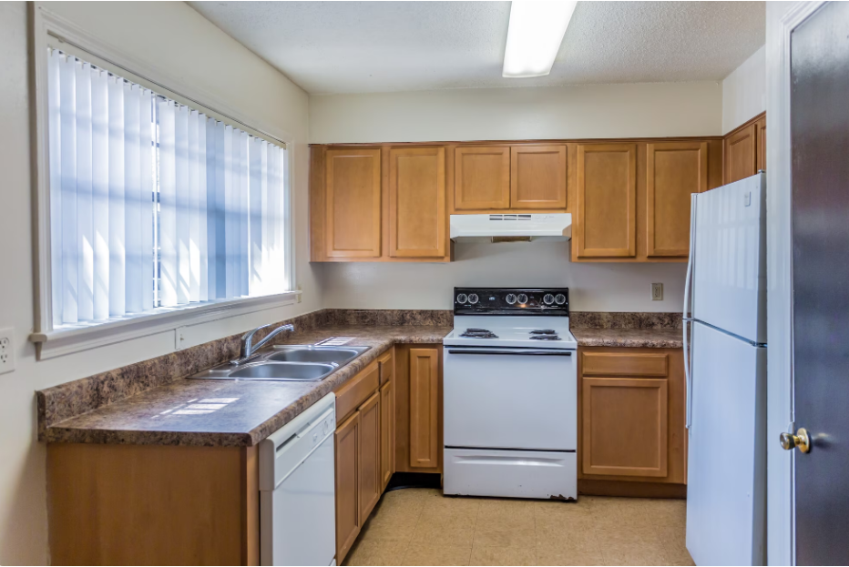 hillcrest apartments kitchen