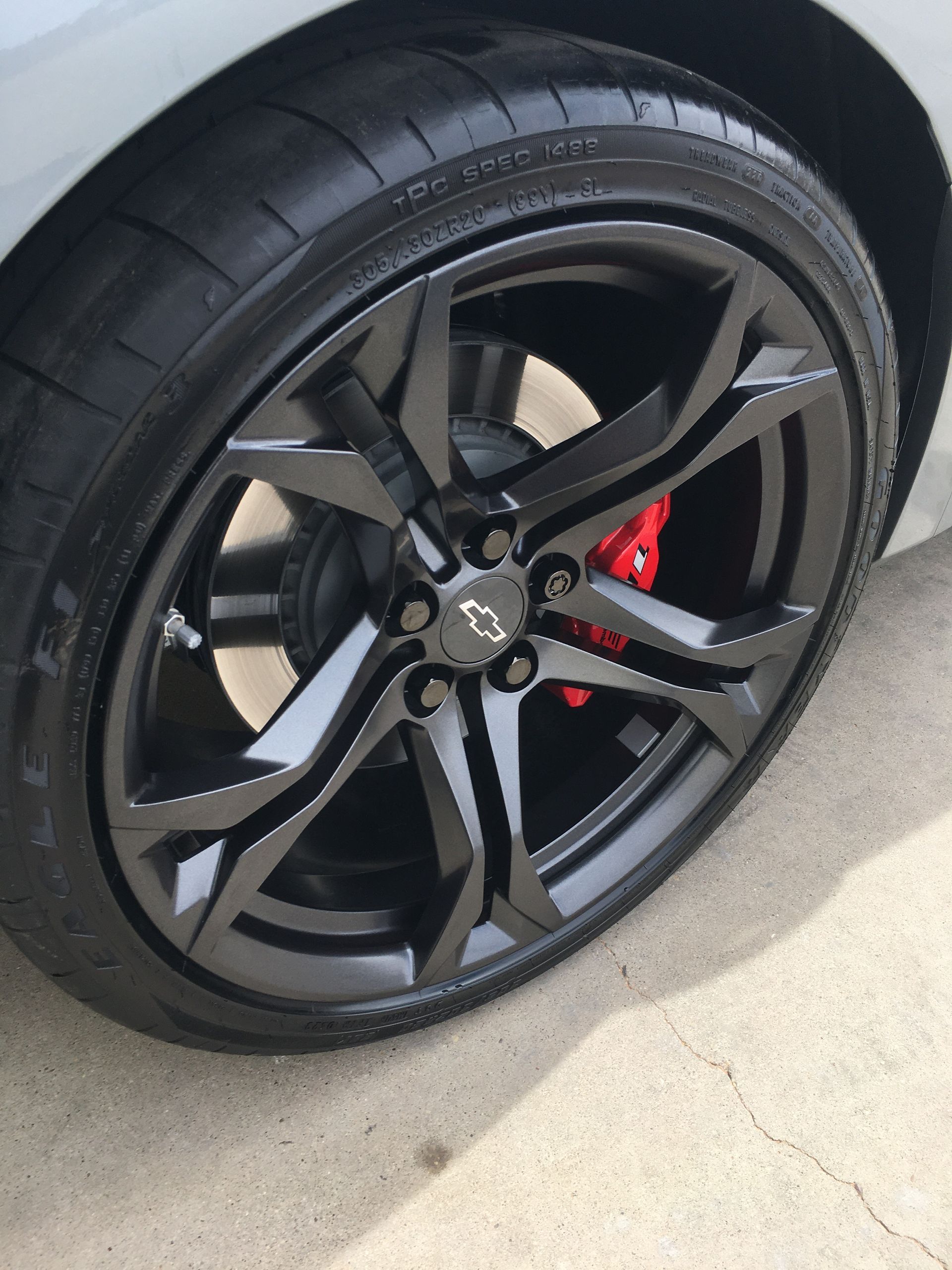 After Camaro Wheel