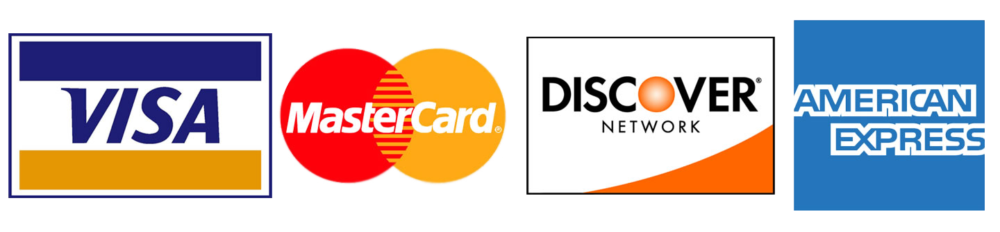 Credit Card Payments Accepted