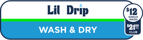 lil' drip savings car wash package at big drip auto spa
