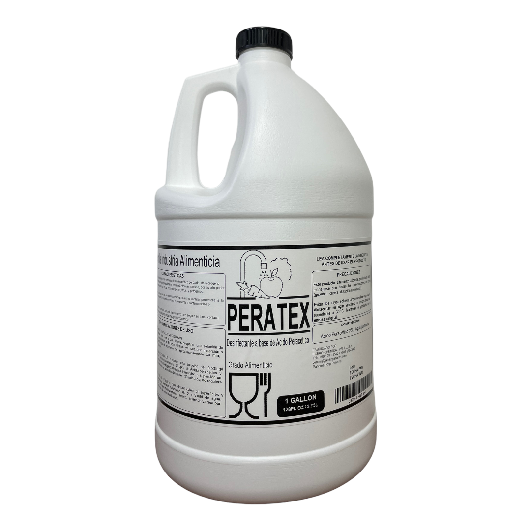 Desinfectante Grado Alimenticio Peratex - Ácido Peracético.