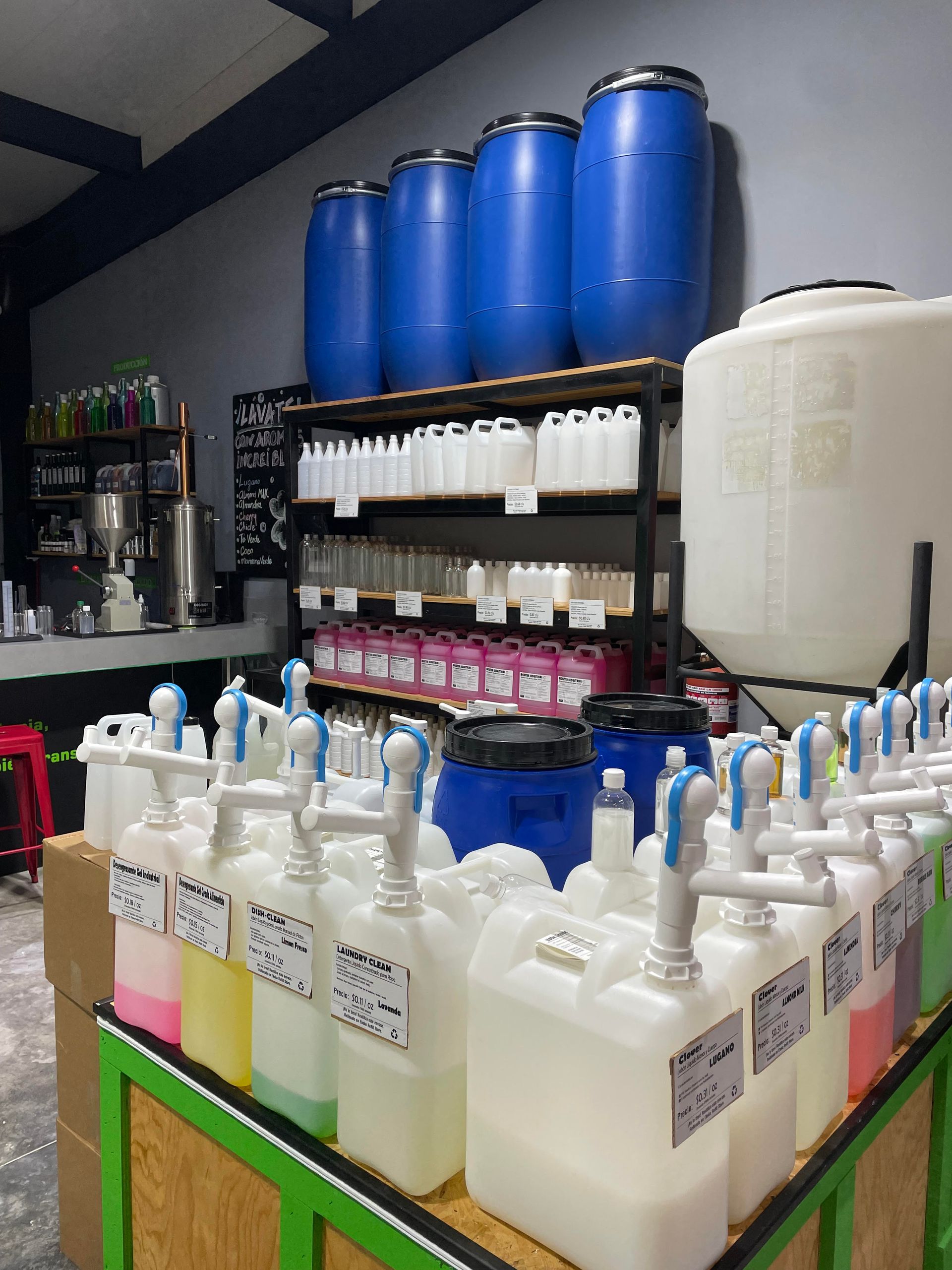 Sistema de refill moderno en Panamá