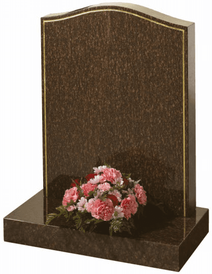 Very popular gold line design on a beautiful Cats Eye granite.