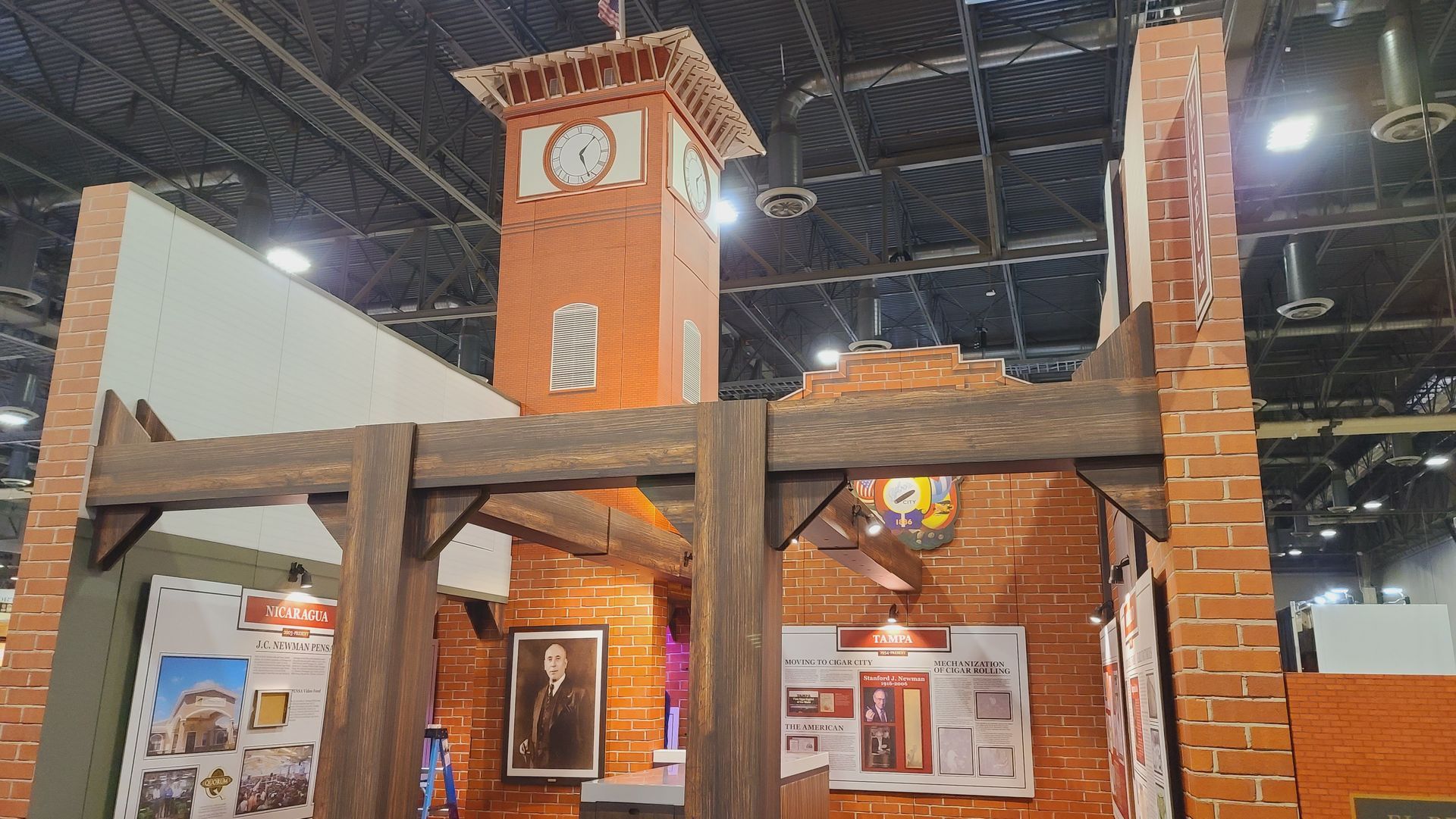GOKARTON's J.C. Newman Trade Show Booth Museum Replica.
