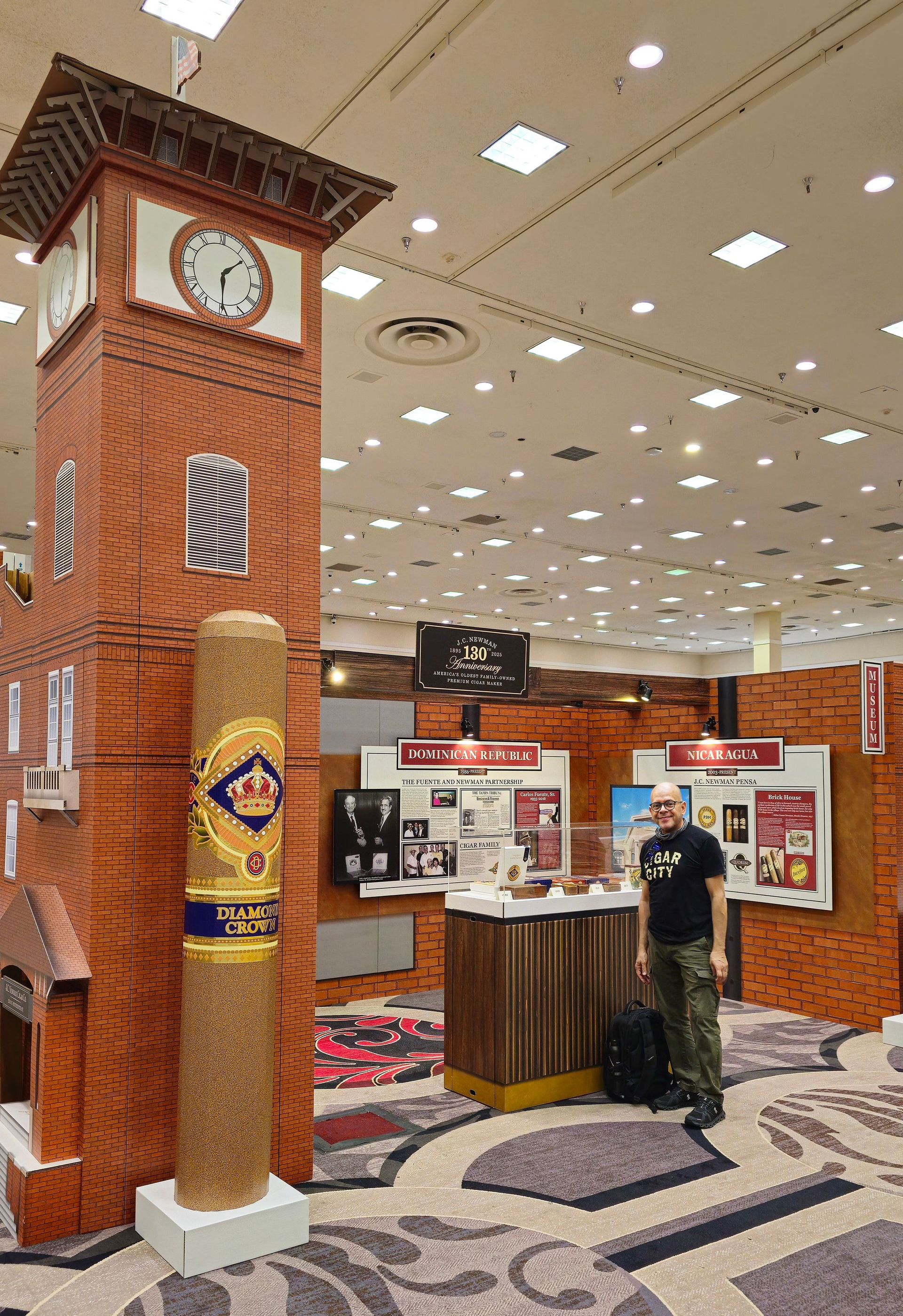 GOKARTON's J.C. Newman Big Smoke trade show Booth. Whiskey Fest.