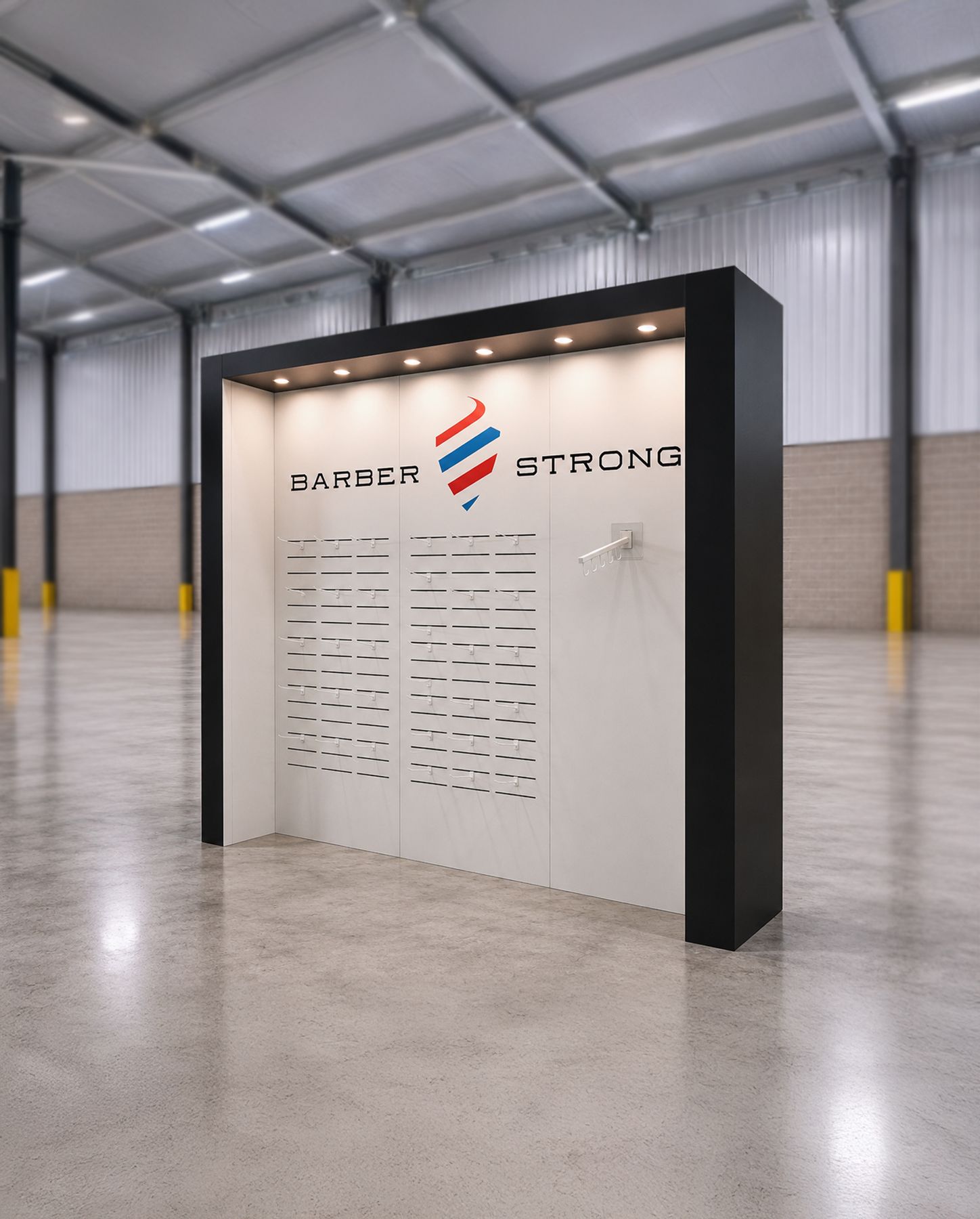 GOKARTON's Cardboard Trade Show Booth Backdrop.