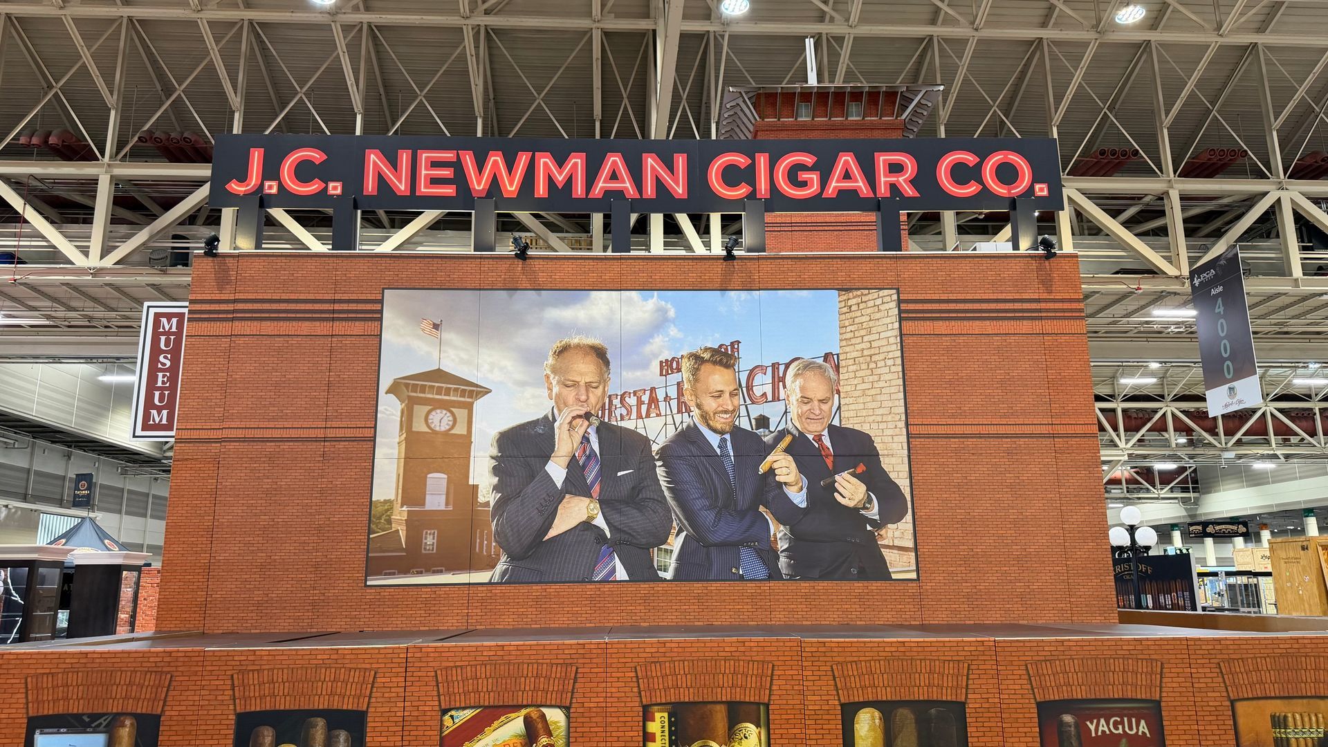 GOKARTON's J.C.N. Trade Show Booth Billboard.