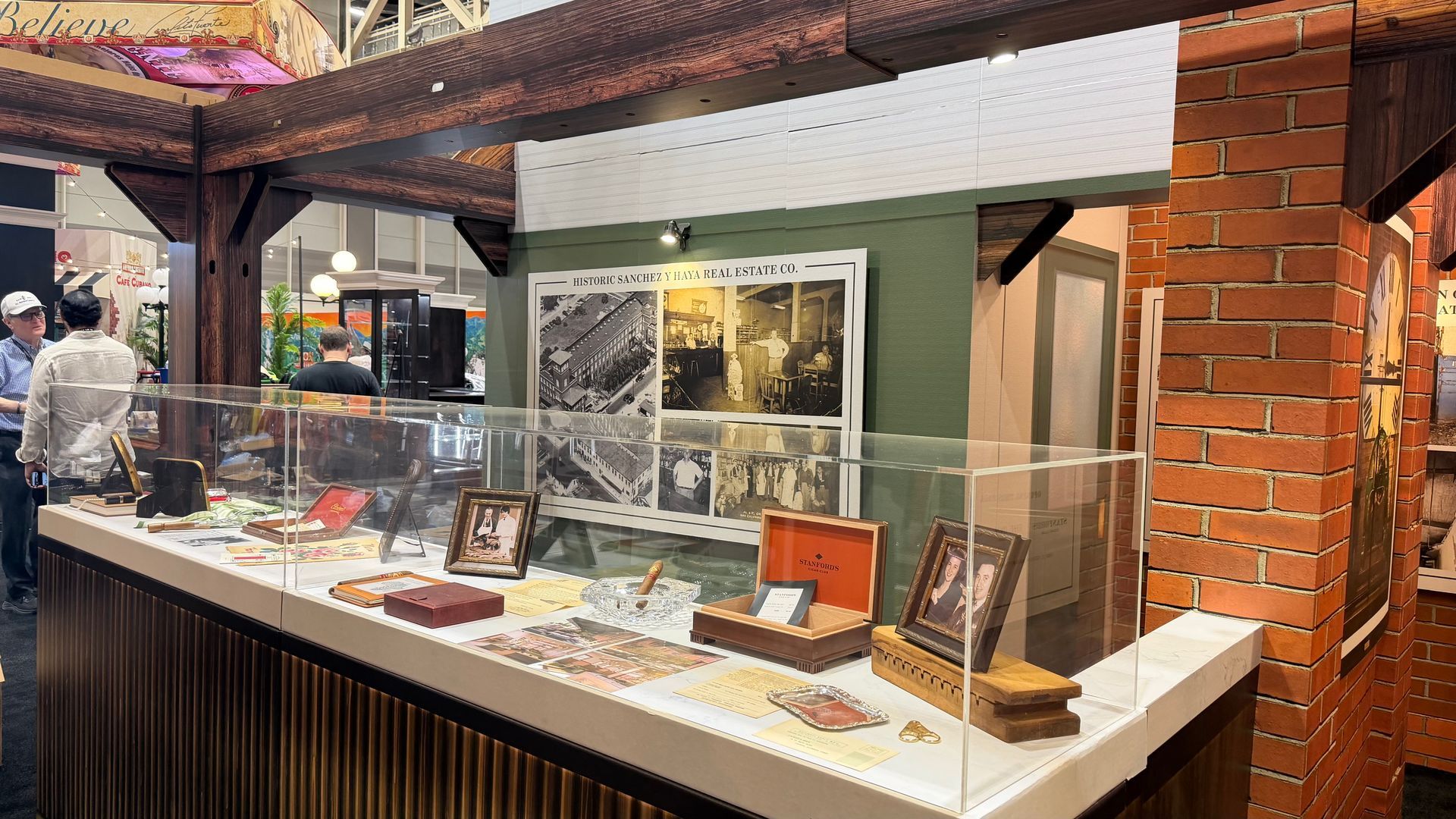 GOKARTON's J.C.N. Trade Show Booth Museum Interior Replica.