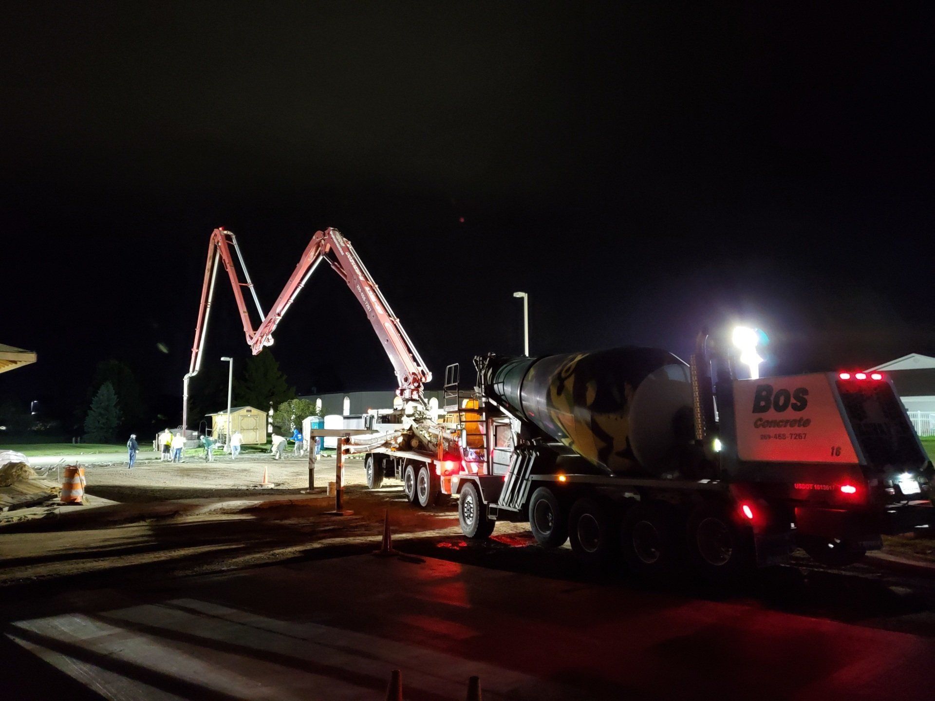 Concrete delivery near South Haven, MI