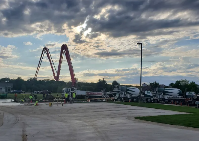 Concrete delivery & pumping in Parchment, MI